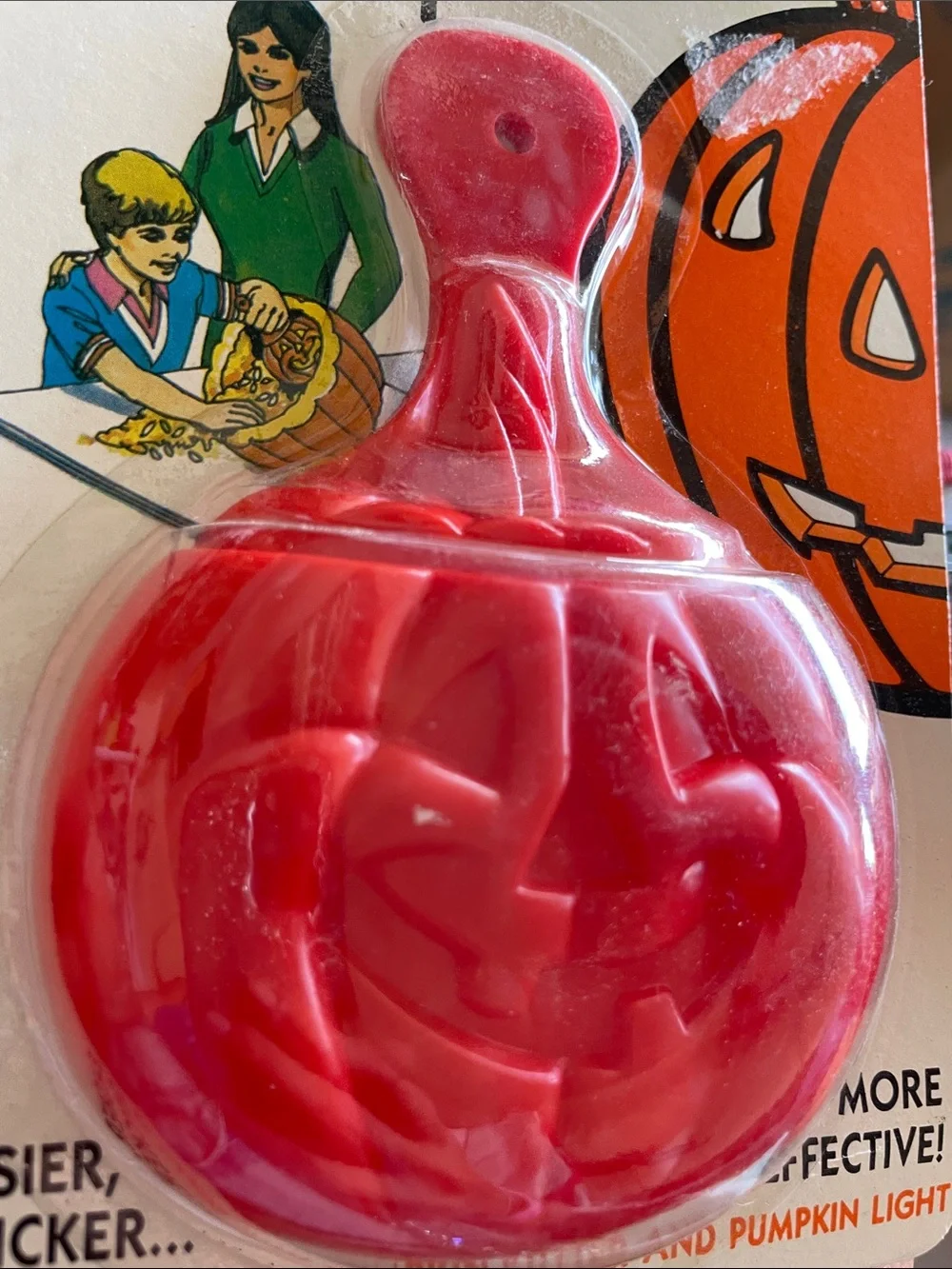 Vintage Pumpkin Scoop Pumpkin Kutter Durable Plastic - Sealed